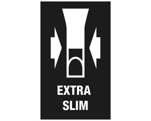 Extra schlank Symbol