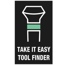 Symbole Take It Easy Tool Finder