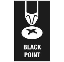 Symbole pour tournevis à pointe noire
