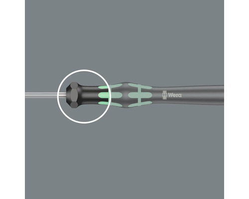 Tournevis Wera avec embase hexagonale