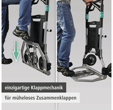 Wolfcraft Sackkarre mit Klappmechanik für einfaches Zusammenklappen