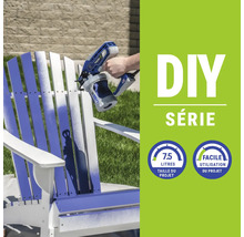 Pulvérisateur de peinture pour la peinture d'une chaise en bois