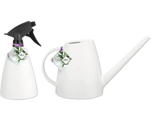 Pflanzensprüher und Giesskanne aus Kunststoff