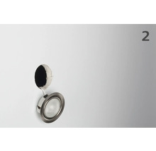 Spot encastrable au plafond avec trou de forage pour montage au plafond