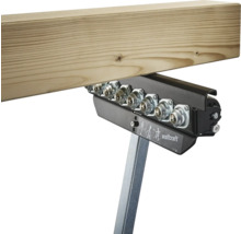 Wolfcraft Rollenbock mit Holzbrett