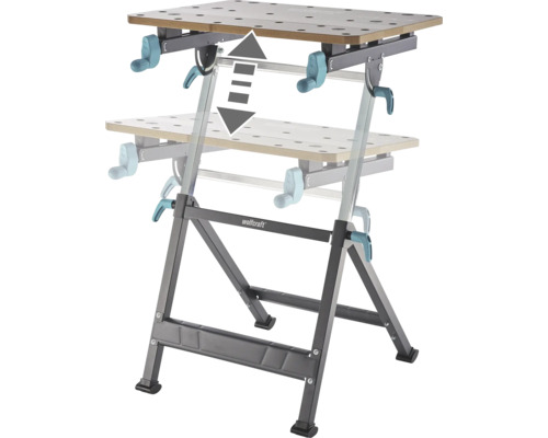 Wolfcraft Master Cut 2500 établi avec réglage en hauteur