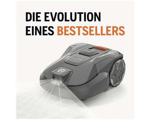 Robot tondeuse Husqvarna en utilisation