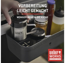 Système d'accessoires Weber Works avec récipient à épices et bocaux