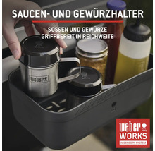 Support à sauces et à épices pour ranger les sauces barbecue et les épices