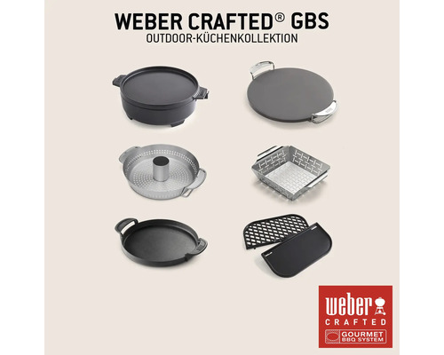 Collection de cuisine d'extérieur Weber Crafted GBS avec accessoires de barbecue