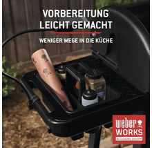 Weber Works Zubehörsystem mit Behältern für Grillzubehör