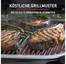 Grill avec viande et légumes pour de délicieux motifs de grillades