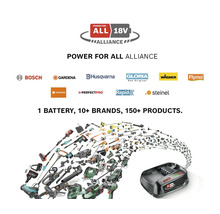 Power for All Alliance avec Bosch, Gardena, Husqvarna et d'autres marques