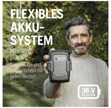 Batterie Husqvarna BLI30 dans un système de batterie flexible