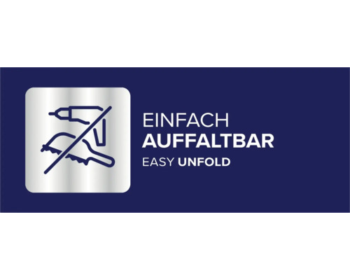 Einfach auffaltbar Symbol