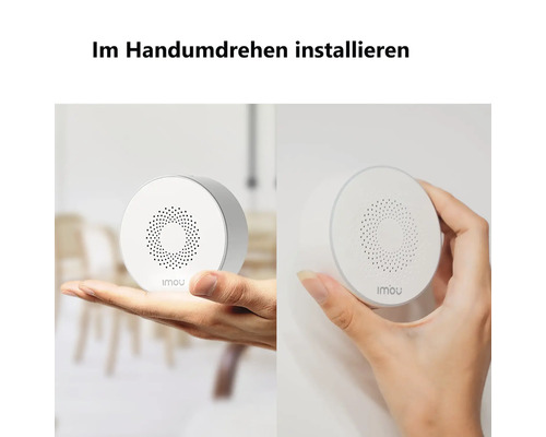 Installation facile d'un détecteur de fumée à la main