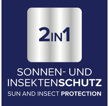 Protection solaire et anti-insectes 2 en 1
