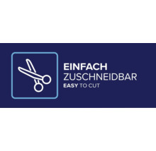 Einfach zuschneidbar