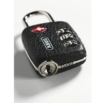 Cadenas à combinaison TSA ABUS pour bagages avec code à trois chiffres et ABUS Logo.