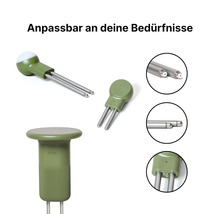 Capteur de plante modulaire FYTA Beam avec des sondes métalliques interchangeables de différentes longueurs.