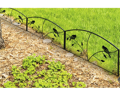 Rankgitter Lafiora 56 x 40 cm Metall schwarz