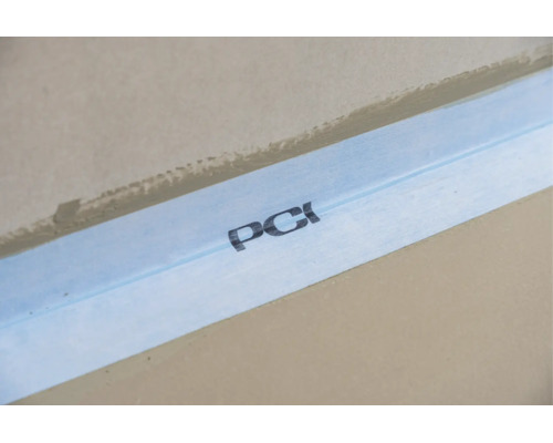 Bande d etancheite pour joints d angle interieurs avec logo PCI