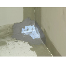 Angle d etancheite pour l etancheification des angles rentrants lors de la pose de carrelage au sol et au mur avec mastic d etancheite