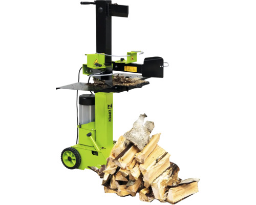 Fendeuse à bois Zipper pour bois de chauffage avec moteur électrique et châssis