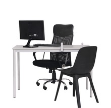 Cloison de protection hygiénique en verre pour la table sans cadre 120x90 cm