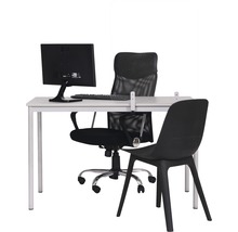 Cloison de protection hygiénique en verre pour la table sans cadre 90x90 cm