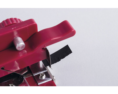 Gros plan sur le destructeur de papier