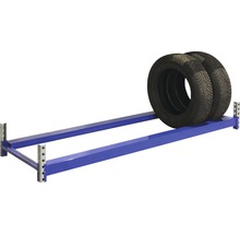 Niveau supplémentaire d’étagère à pneus Industrial 130x2000x600 mm capacité de charge 500 kg bleu-thumb-1