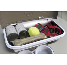 Futterstation Bama Maxi 50 x 29 x 52 cm taube, zur Wandbefestigung