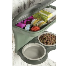 Futterstation Bama Maxi 50 x 29 x 52 cm grün, zur Wandbefestigung