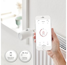 Tête thermostatique Danfoss Ally™ thermostat de radiateur programmable pour  smartphones - Compatible avec SMART HOME by hornbach - HORNBACH Luxembourg