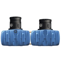 Flachtank 4rain Flat S Paket 3000 L Garten