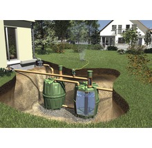 Erdtank 4rain Herkules 3200 L Komplettpaket Garten