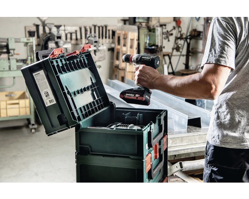 Metabo Coffret à outils avec perceuse-visseuse sans fil