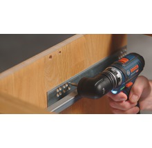 Perceuse-visseuse sans fil Bosch Professional GSR 12V-15 FC avec 2 batteries (2,0 Ah), 4 embouts et L-BOXX