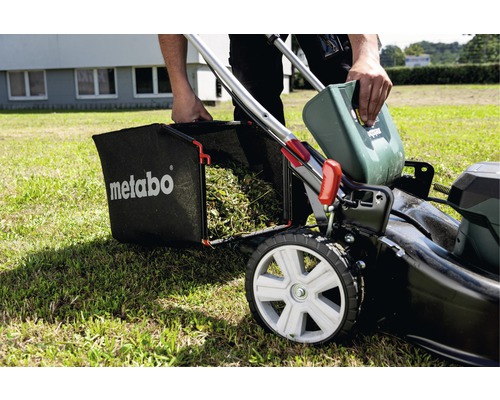 Metabo Rasenmäher mit Grasfangkorb