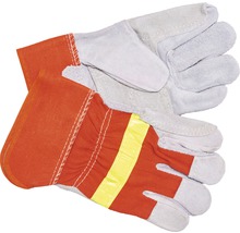 Gants de travail en cuir et textile