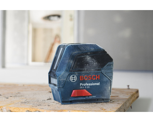 Bosch Logo. Bosch Professional GLL 2-10 Kreuzlinienlaser.