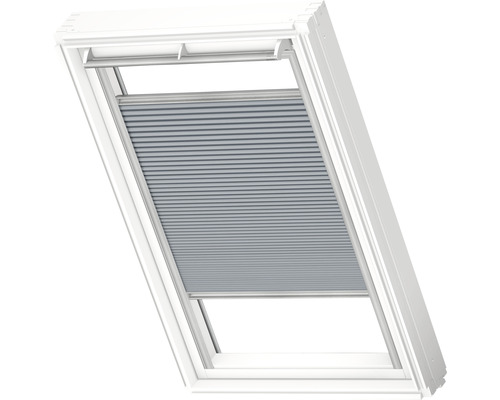 Fenêtre de toit avec protection solaire plissée