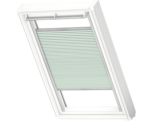 Fenêtre de toit avec store plissé pour réguler la lumière