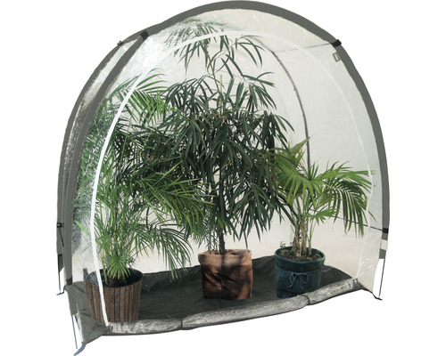 Protection hivernale Videx tente d'hivernage tente de protection ICE pour grandes plantes 85x185x175 cm transparente