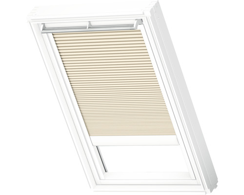 Fenêtre de toit avec store plissé pour la régulation de la lumière