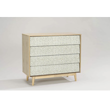 Commode à quatre tiroirs au design moderne