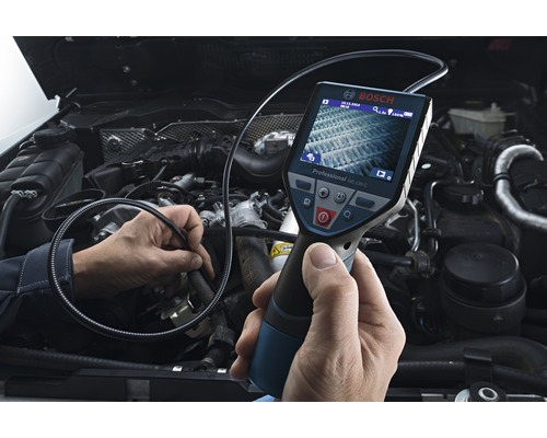Bosch Endoskop Kamera zur Inspektion eines Automotors
