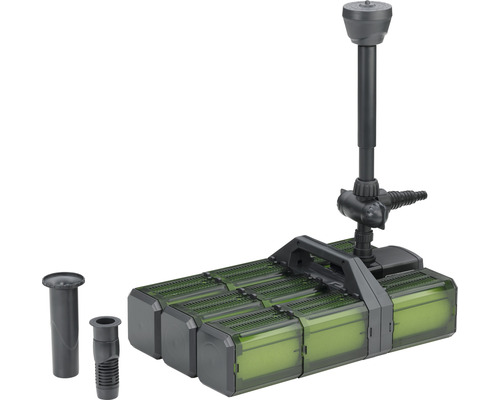 Schwimmteichfilteranlage mit Zubehör