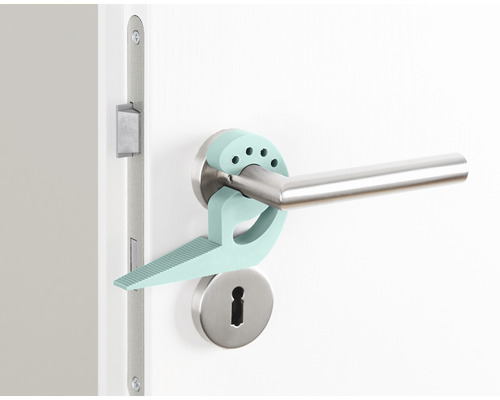 Türstopper aus Kunststoff am Türgriff